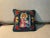 Vintage Needlepoint Holiday Pillow With Custom Insert For Sale - Image 10 of 11