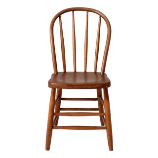 Vintage Windsor Spindle Back Chair For Sale