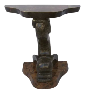 Maitland Smith Designed Dolphin Console Table