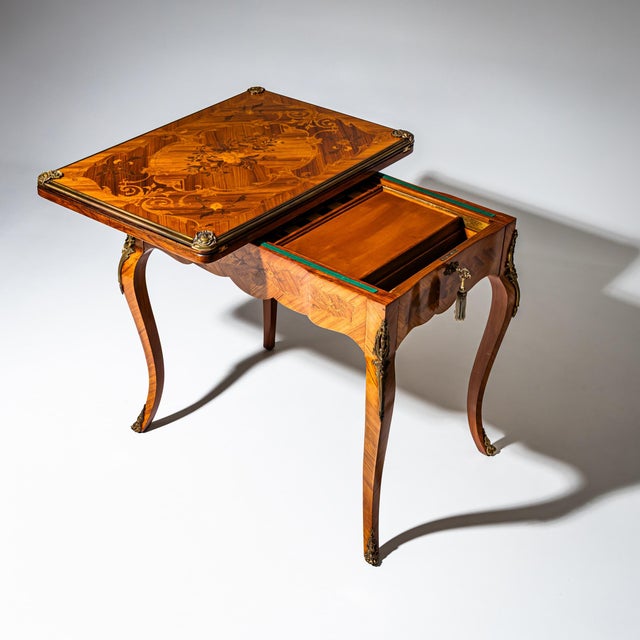 Baroque Style Games Table, 1920s For Sale - Image 4 of 11