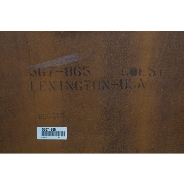 Lexington Nautica Collection Cherry Display Cabinet For Sale - Image 17 of 18