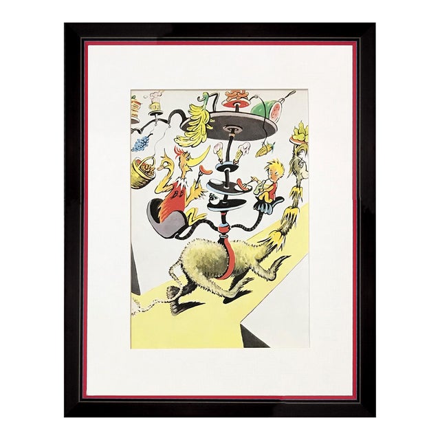 Framed Print for Dr Seuss 16 For Sale