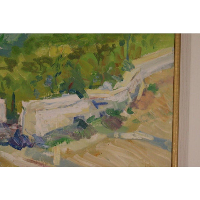 R. Olsson, View, 1982, Oil on Canvas, Framed For Sale - Image 13 of 14