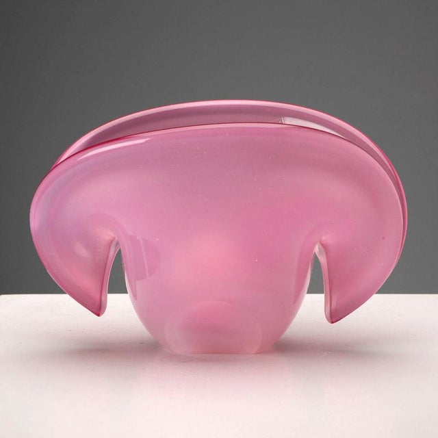Vintage Murano Glass Shell, Italy 1970s For Sale - Image 12 of 13