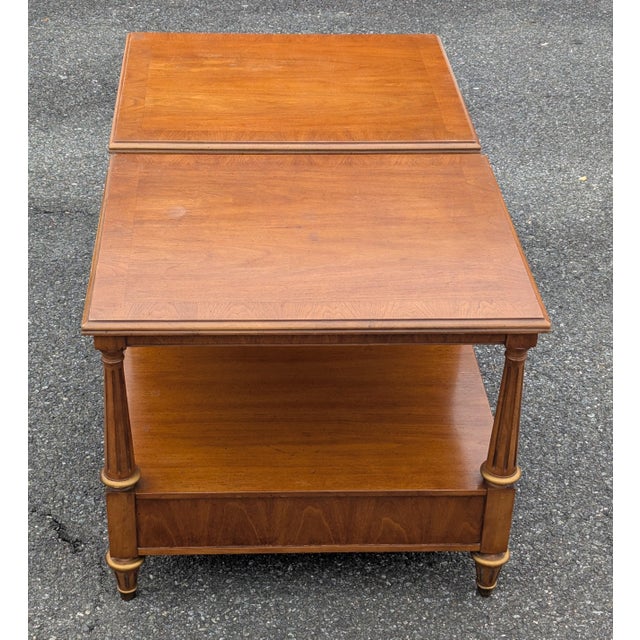 Henredon Mid 20th Century Vintage Italian-Style Side Tables - A Pair For Sale - Image 10 of 13