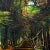 Late 20th Century Fenol Marcelin Avenue of Trees Oil on Canvas For Sale - Image 4 of 5