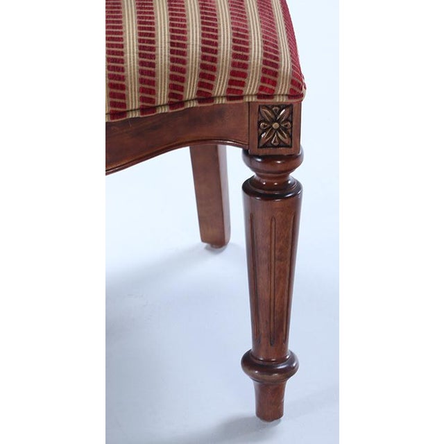 Wood Early 20th Century Carved Wheat Sheaf Dining Side Chairs - Set of 4 For Sale - Image 7 of 7