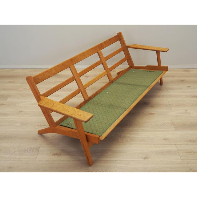 Danish Oak Sofa by Hans J. Wegner for Getama, 1960s For Sale - Image 9 of 18