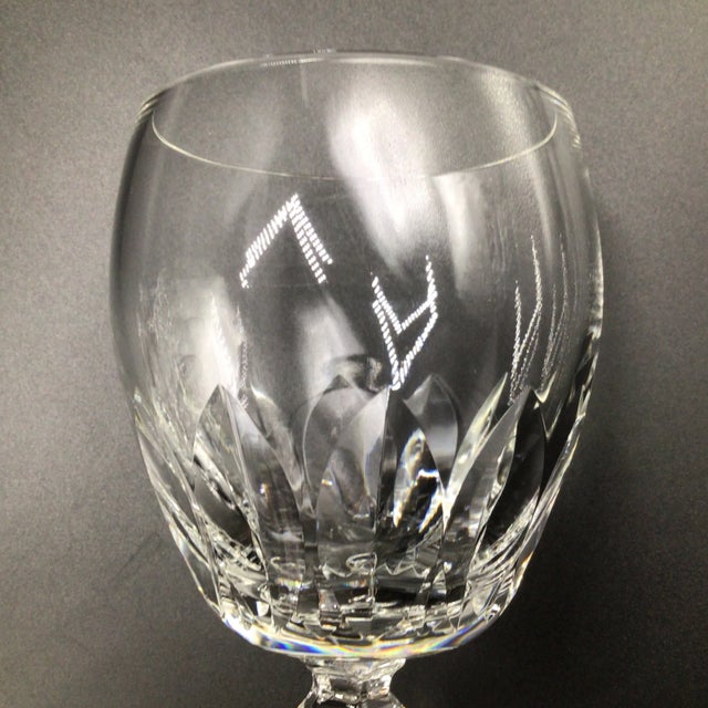 Tiffin Franciscan Water Goblets "Manchester" -Set of 9 For Sale - Image 9 of 12