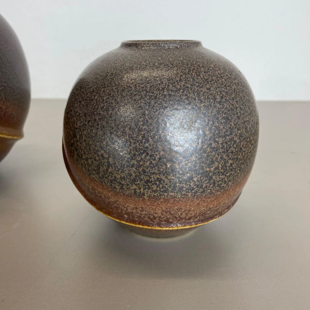Ceramic Pottery Orion Vases from Dümler and Breiden, Germany, 1970s, Set of 2 For Sale - Image 14 of 18