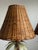 Vintage Hollywood Regency Faux Bamboo English Mahogany Palm Lamps For Sale - Image 4 of 12