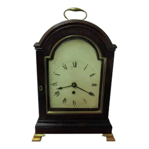 Early 19th century Regency English Mahogany Bracket Clock