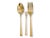 Mid-Century Modern Vintage Dirilyte Atomic Star Flatware, 40 pcs For Sale - Image 3 of 3