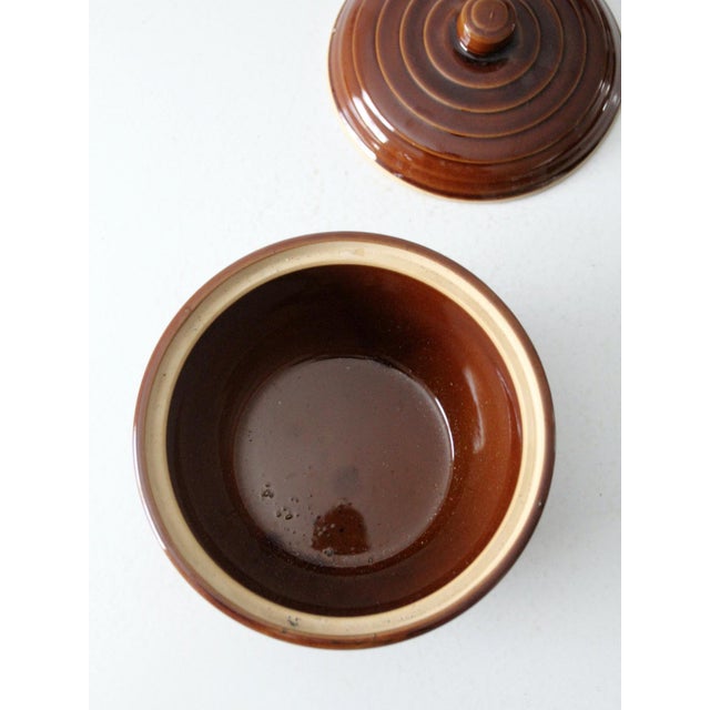 Antique Monmouth Western Stoneware Casserole Dish For Sale - Image 11 of 11