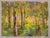 Scattered by Judd Mercer | Gouache On Paper Landscape with trees and bright foliage. For Sale