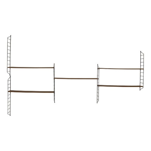 Vintage String Shelf in Wood For Sale