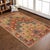 Boho Chic Balochi Hand Knotted Wool Rug - 4'3'' X 6'0'' For Sale - Image 9 of 9