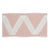Sample - Schumacher Legere Applique Tape in Ivory On Blush For Sale