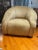 Beige 1980s Pair of Club Chairs by Robert Scott For Sale - Image 8 of 10