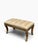 Dennis & Leen Regency Style Upholstered Bench.