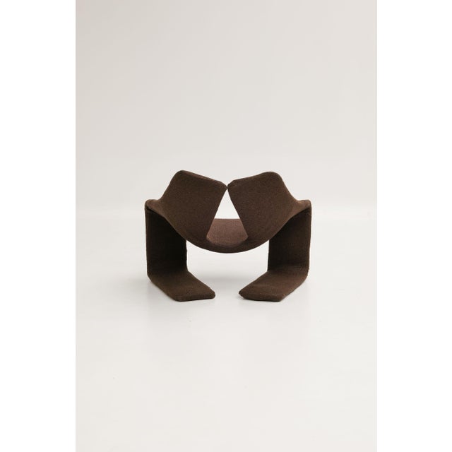 1970s Zen Lounge Chair by Kwok Hoi Chan for Steiner, 1970s For Sale - Image 5 of 9