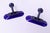 1980s Postmodern Blue Jill Sconces by Perry King and Santiago Miranda for Arteluce, 1980s, Set of 3 For Sale - Image 5 of 12