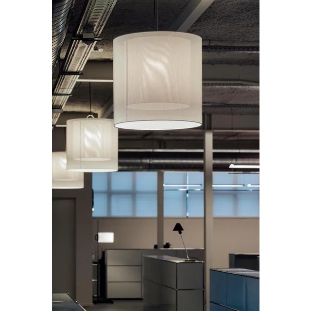 Red Moaré X Pendant Lamp by Antoni Arola For Sale - Image 6 of 10