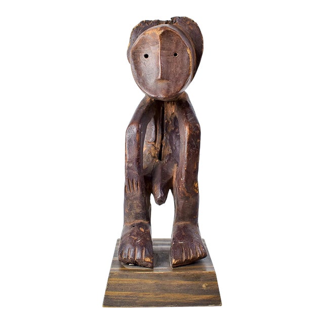 Early 20th Century Lega Abstract Figure on Custom Base For Sale