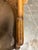 Mid-Century Faux Bamboo and Cane Barrel Back Chair With Leather Cushion For Sale - Image 11 of 11
