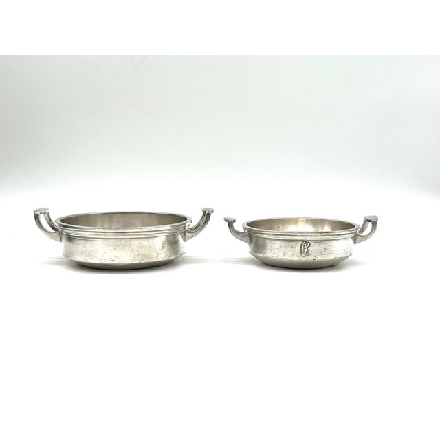 Antique Art Deco Porringers from Edward Hartmann, Germany, 1890s, Set of 2 For Sale - Image 14 of 14