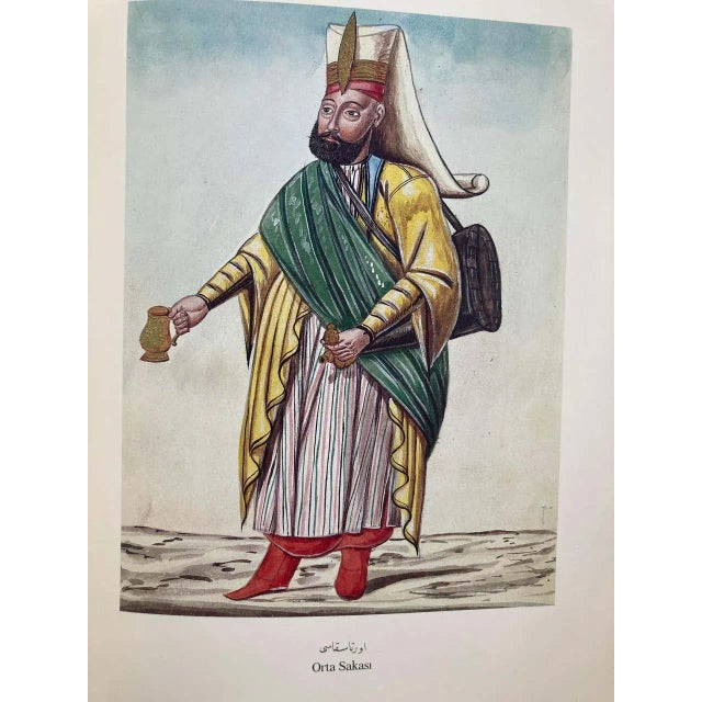 Modern Ottoman Costumes Turkish Hardcover, January 1, 1986 Coffee Table Book For Sale - Image 3 of 13