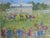 Traditional British Polo Match #2 Watercolour by Helen Anderson (British, 20th Century) For Sale - Image 3 of 5