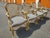 Mid 20th Century French Provincial Louis XV Style Cane Backed Fauteuils Arm Chairs For Sale - Image 4 of 17