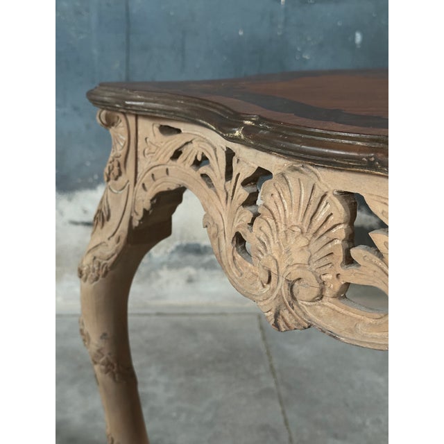 French 20th Century French Louis XV Style Table For Sale - Image 3 of 9