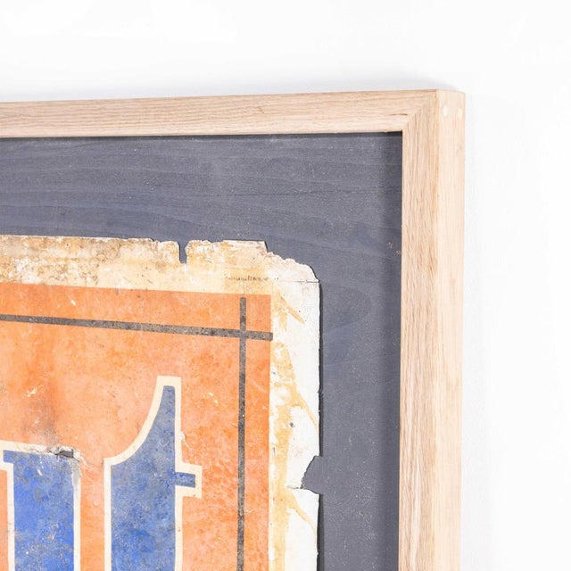 1930’s Original Zinc Advertising Sign – E.Thiebaut. A rare survivor from the 1930’s. This is an original hand painted zinc...