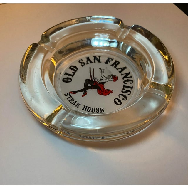 1970s 1970s Old San Francisco Steak House Ashtray Catchall For Sale - Image 5 of 8