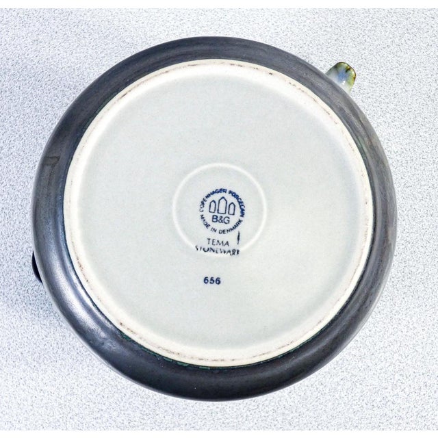 Tea Service in Stoneware from Bing & Grondal, Set of 15 For Sale - Image 5 of 15