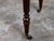 English 19th Century Mahogany Table with Compartment, Drawer and Reeded Legs For Sale - Image 9 of 12