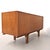 Wood Vintage Light Wood Sideboard with Shutter Closure attributed to Gianfranco Frattini, 1960s For Sale - Image 7 of 18