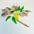 Mid-Century Boho Chic Japanese Acrylic-Lucite Cherry Blossom Wall Sculptural Object For Sale - Image 9 of 11