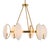 Kenneth Ludwig Chicago Oviform 6 Light Round Chandelier For Sale - Image 4 of 10