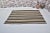Vintage Turkish Flatweave Kilim Rug - Modernist Wabi-Sabi Striped Wool Rug For Sale - Image 10 of 11