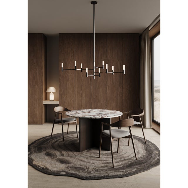 Smoked Oak Chair by Lebanto For Sale - Image 6 of 8