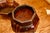 Antique Chinese Lacquered Wooden Lidded Storage Vessel For Sale - Image 4 of 7