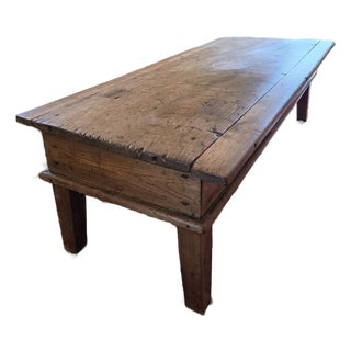 Mid 18th Century Spanish Paymaster / Merchant's Table For Sale