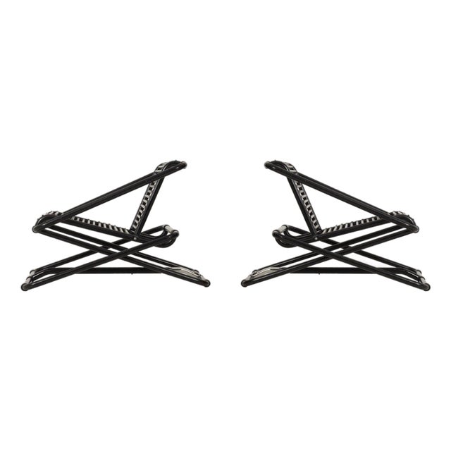 Ron Arad Pair of Rocking Chairs for One-Off, United Kingdom, 1981 For Sale