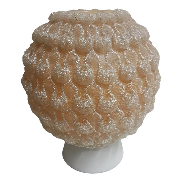 Vintage German Bedside Lamp in Plastic from Temde, 1970s For Sale