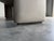 Vintage Sculptural Post Modern Gray Leather Lounge Chair Pair For Sale - Image 10 of 13
