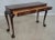Traditional Wellington Hall Ball & Claw Mahogany Console Table For Sale - Image 3 of 12
