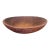 Mid-20th Century Americana Large Signed Munising Wooden Dough Bowl With Rich Patina and Age Crack For Sale